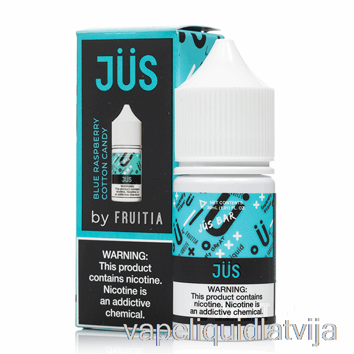 Zilās Aveņu Kokvilnas Konfektes - Jus Salts - 30ml 35mg Vape šķidrums